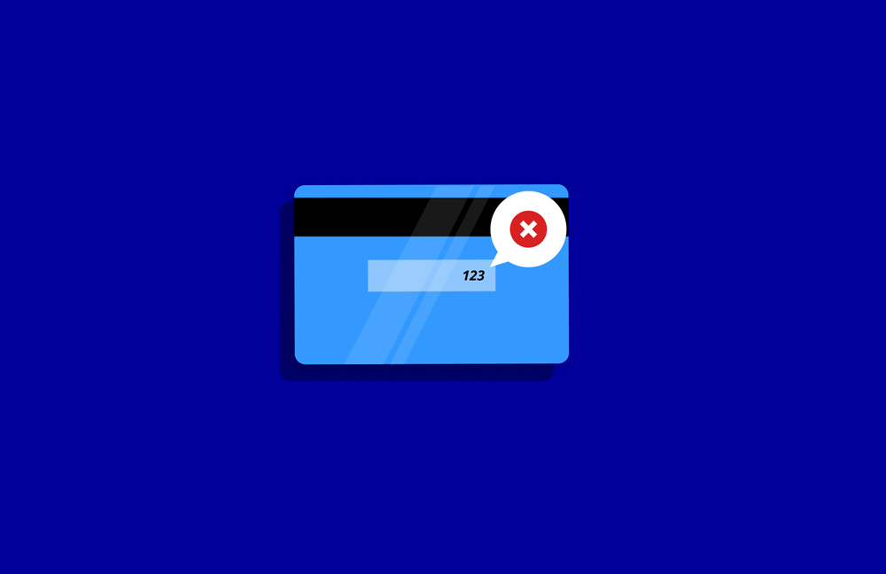 Visual alt text: How to reactivate a blocked Visa PIN or CVV code?