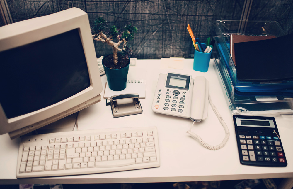 7 creative ways to repurpose old office items.