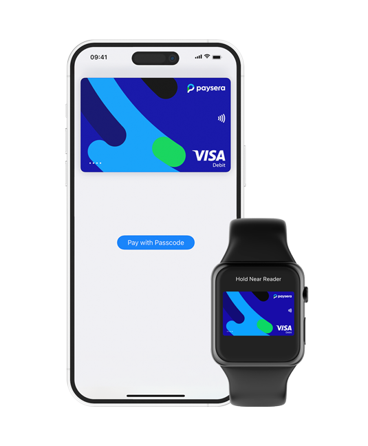 Apple Pay باستخدام بطاقة الـ Visa الخاصة بك